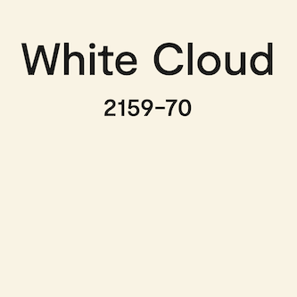 Benjamin Moore 2159-70 White Cloud